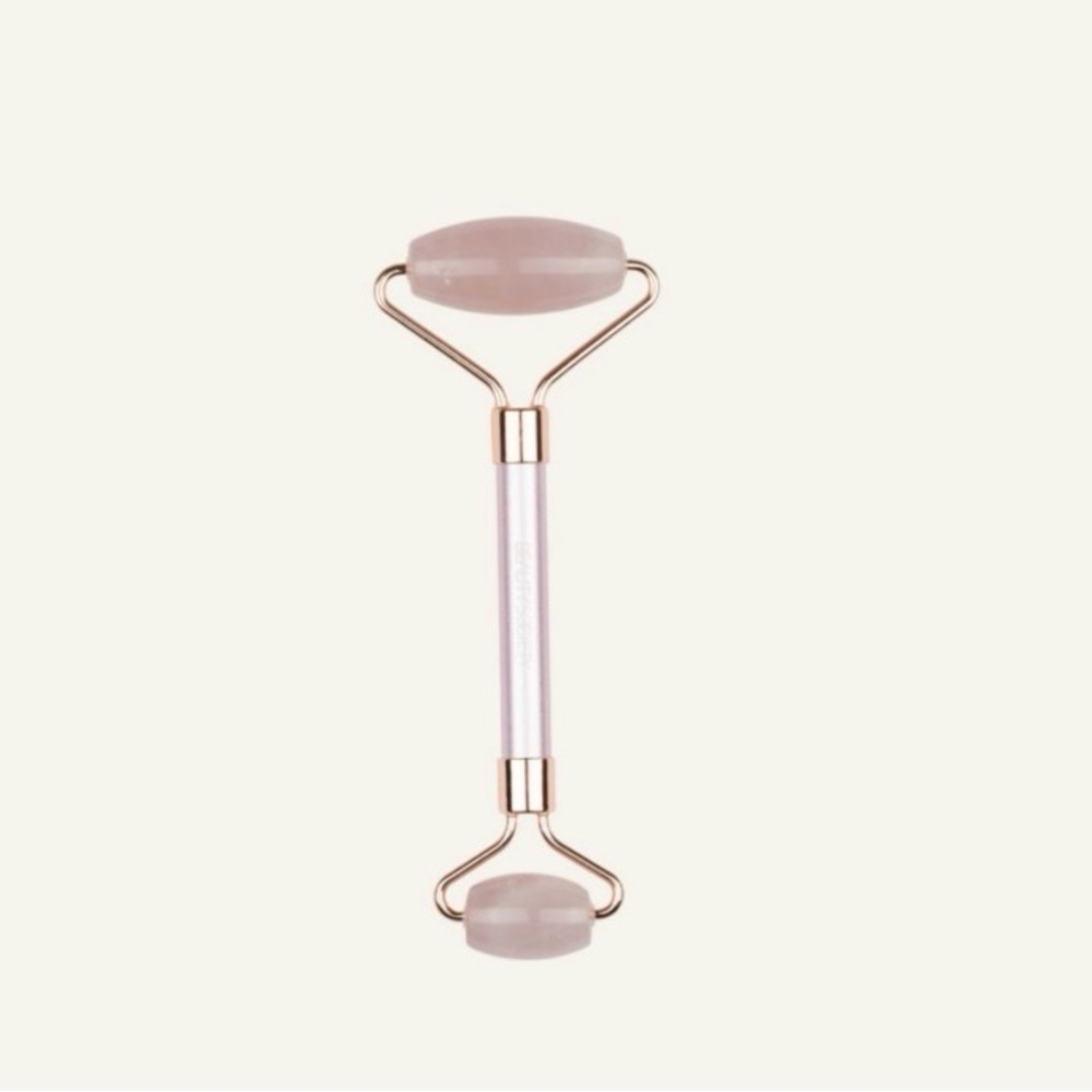 Beauty Society Rose Quartz Facial Roller - Picture 2 of 6